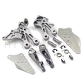 Front Foot Rest Pegs & Brackets for Kawasaki Ninja ZX10R (2004–2005)