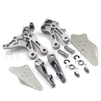 Front Foot Rest Pegs & Brackets for Kawasaki Ninja ZX10R (2004–2005)
