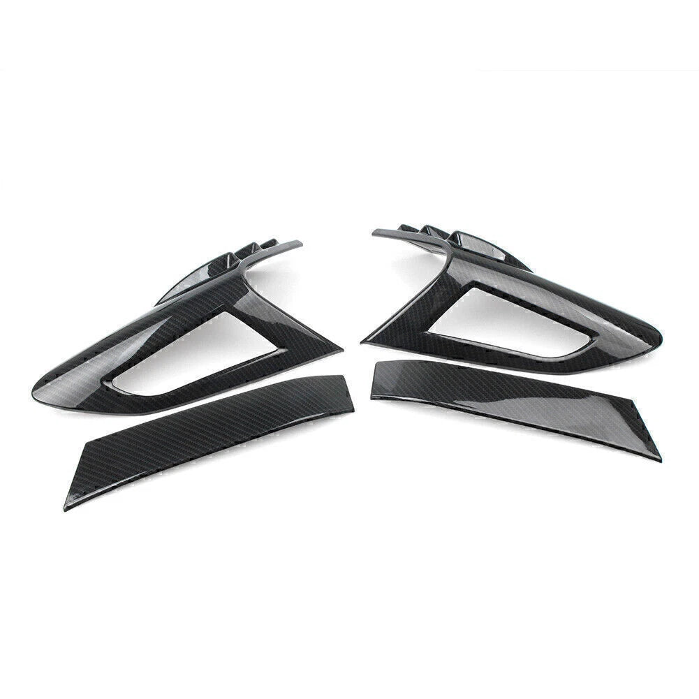Carbon Fiber Rear Taillight Cover Trim for Toyota CHR (2016–2018)