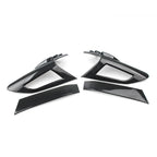 Carbon Fiber Rear Taillight Cover Trim for Toyota CHR (2016–2018)