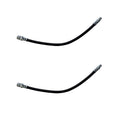 Set of 2 Front Brake Hydraulic Hoses for Volkswagen Beetle Fastback (1968–1974)