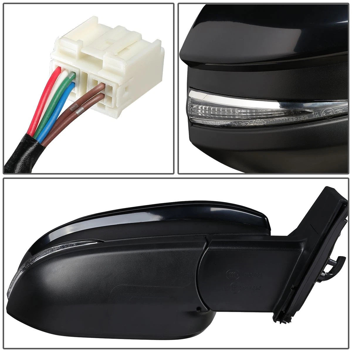 Power Heated Signal Door Mirror Right for Toyota RAV4 (2013–2015) TO1321310