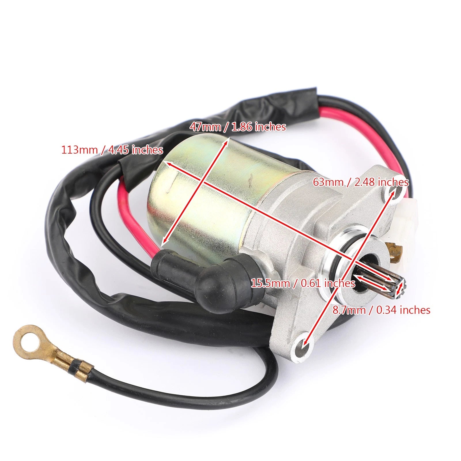 Starter for Bombardier DS50 DS90 Mini Quest 50 ATV (2002–2006) A31200116000