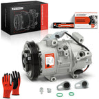 A/C Compressor with Clutch for Toyota Yaris 2006â2011 1.5L (L4) Gas