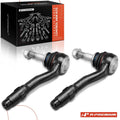2X Outer Tie Rod End for BMW 528i 545i 530i M5 645Ci 650i Alpina B7 M6 (2000–2010)