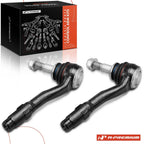 2X Outer Tie Rod End for BMW 528i 545i 530i M5 645Ci 650i Alpina B7 M6 (2000–2010)