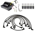 Ignition Wires & Spark Plugs Kit for Chevy G10 G20 GMC G1500 (1970–1995)
