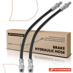 2X Rear Brake Hydraulic Hose for Mercedes-Benz C220 C230 C240 E300 (1996)