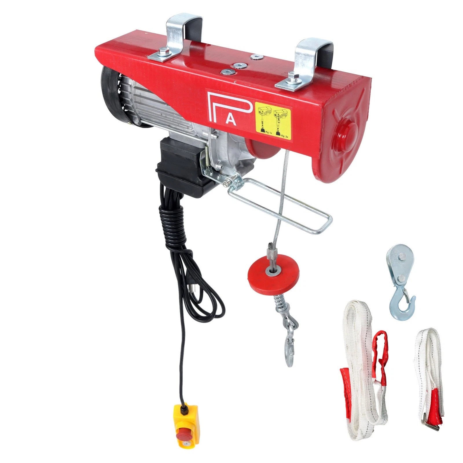 Electric Hoist for Crane (1760 lbs, Wired Remote Control, 110V)