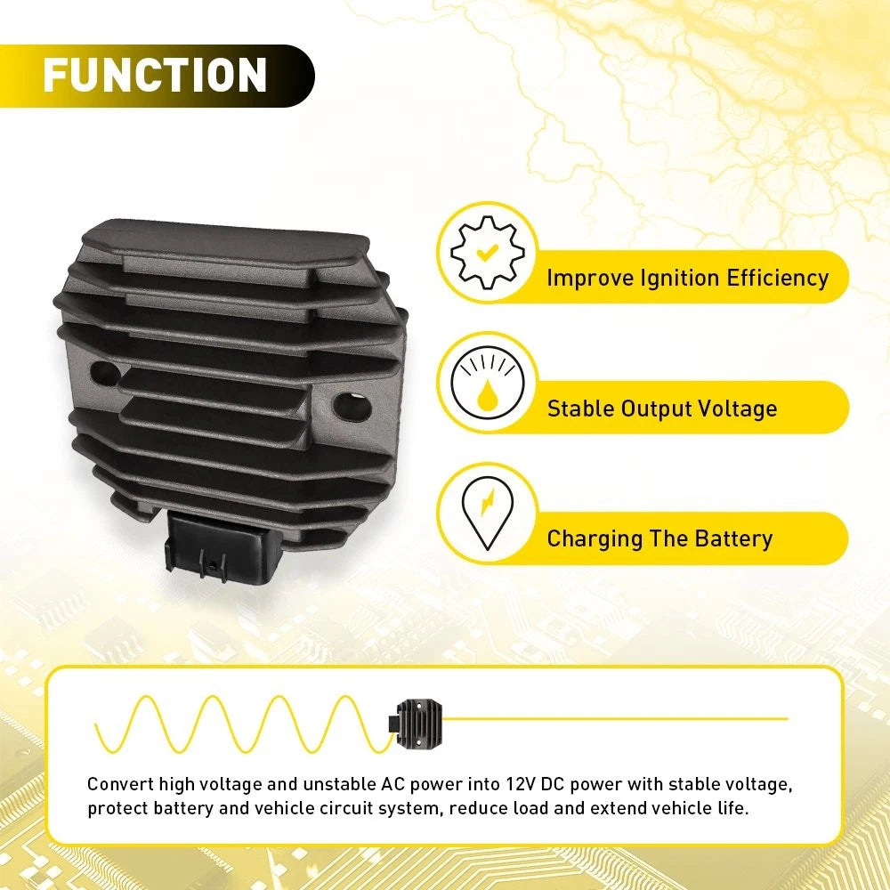 Regulator Rectifier for Kawasaki Mule 4010 KAF620 (2009–2020)
