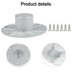 Flush Mount Table Leg Base for RV and Boat (Direct Replacement)