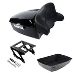 King Trunk Backrest Mount Rack for Harley Street Bob FXBBS FLDE (2018–2026)