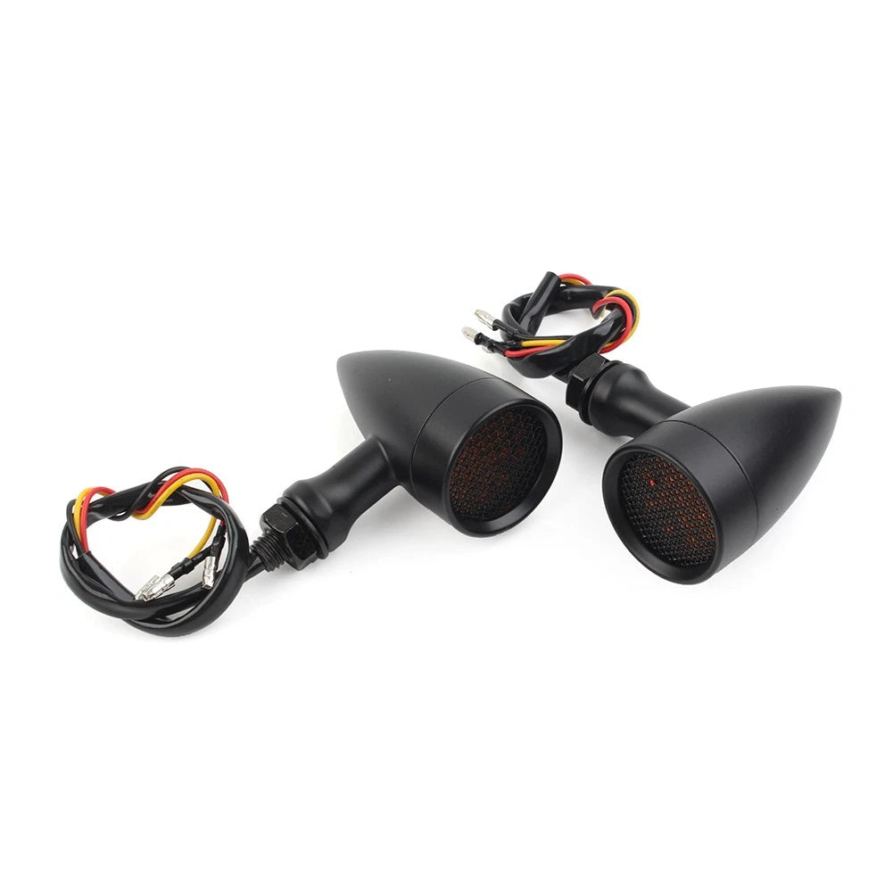 Turn Signal Amber LED Blinker Indicator Light for Harley Honda Motorcycle