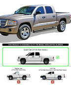 Running Boards for Dodge Dakota Quad Cab (2005-2011) 6 Inch