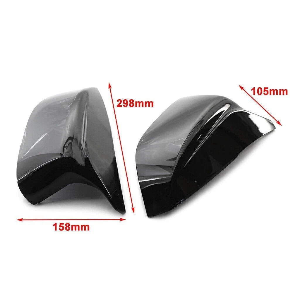 Pair Rear View Mirror Cover Trim for Infiniti Q60 QX30 Q50 Q50S Q70 (2014–2023)