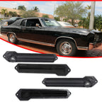 Set of 4 Bumper Fender Side Marker Lights for Chevrolet Monte Carlo (1970–1972)