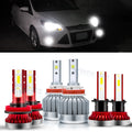 LED Headlights for Ford Focus 2012–2018 (H1/H11) High Low Beam Fog Light