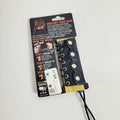 Hair Glove Leather Skull Lace Up Ponytail Holder Style #34025