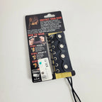 Hair Glove Leather Skull Lace Up Ponytail Holder Style #34025
