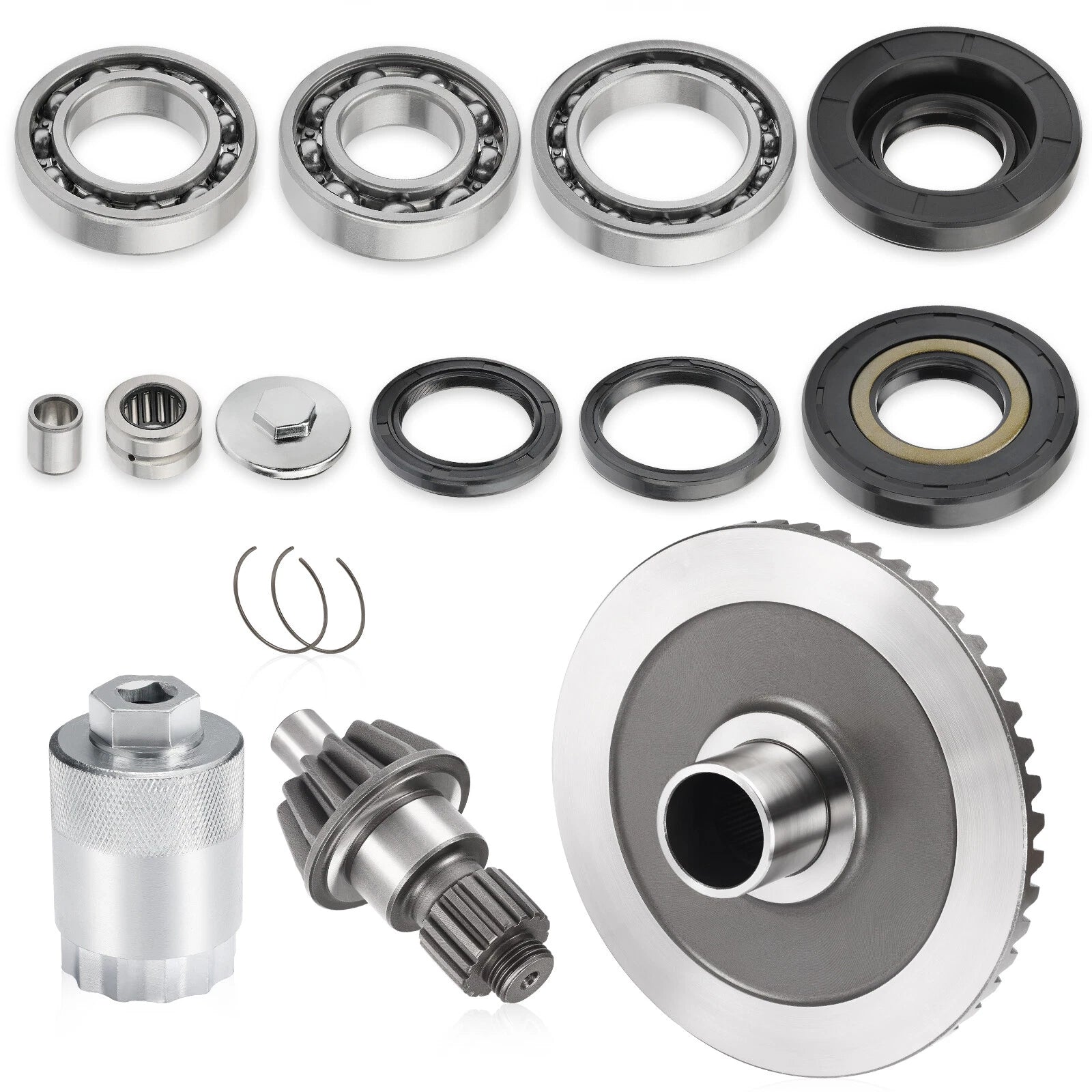 Final Drive Gear w/ Bearing Seal Kit for Honda Rancher TRX350 (2000–2006)