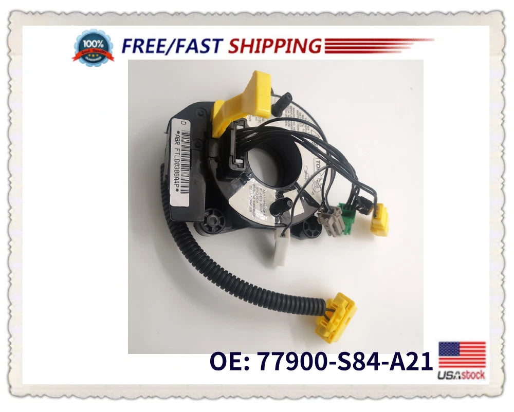 Clock Spring Spiral Cable 77900-S84-A21 for Honda Accord (1998–2000)