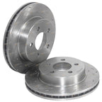 Drilled Slotted Front Disc Brake Rotors for Falcon Fairlane AU2 AU3