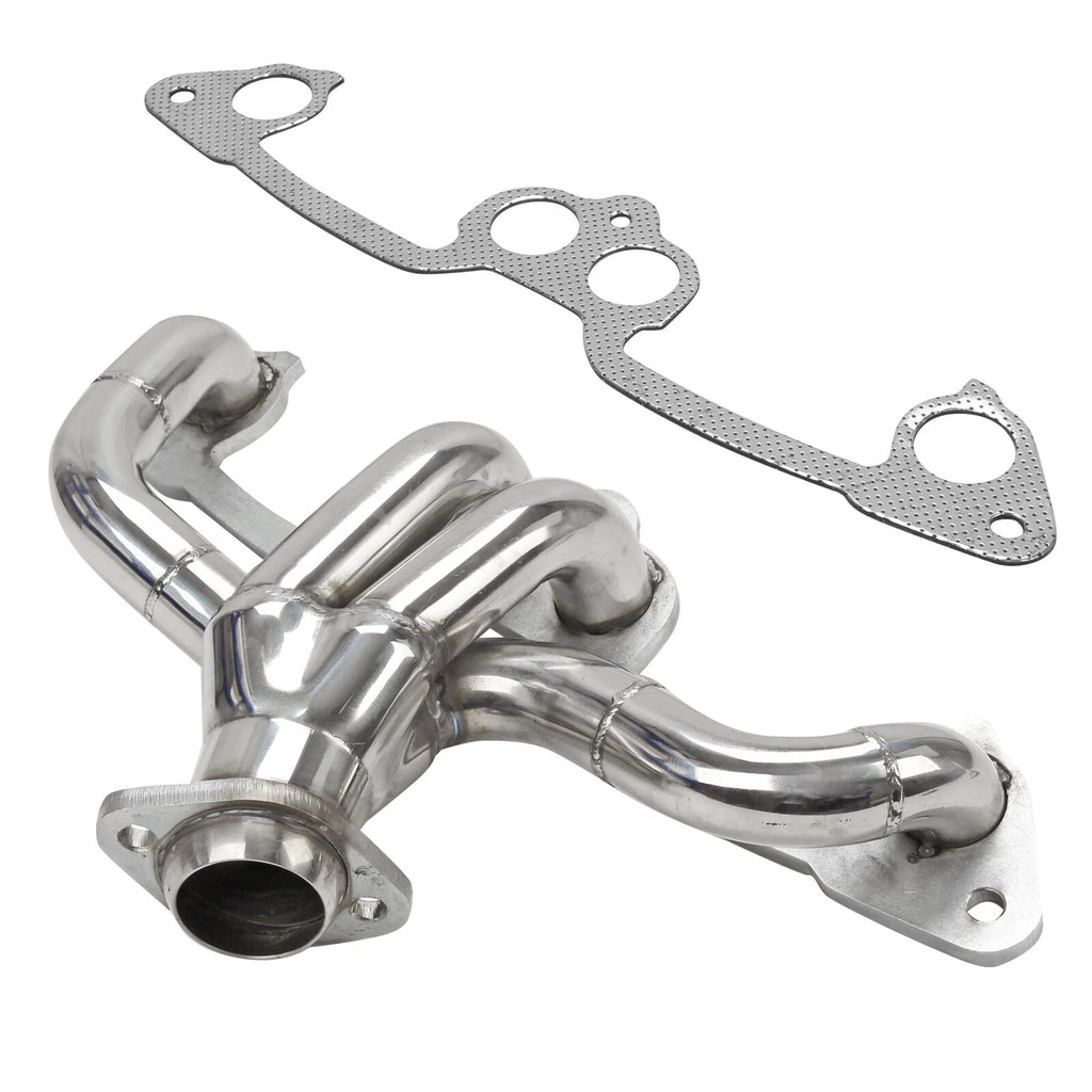 Stainless Steel Manifold Header w/ Gasket for Jeep Wrangler (1991–2002)