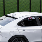 Black Rear Window Quarter Glass Vent Louver Covers for Subaru WRX STI VB