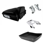 Chopped Trunk Backrest Mount Rack for Harley Touring (2009–2013)