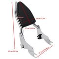 Passenger Sissy Bar Backrest for Road King, Street Glide (2009–2024)