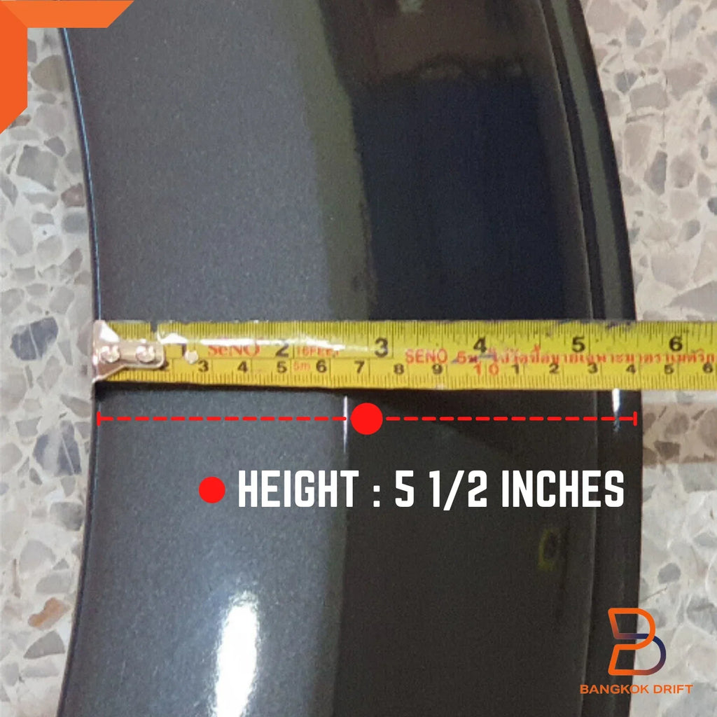 Grey Fender Flare Arch for Ford Ranger T6 PX3 2018-2021