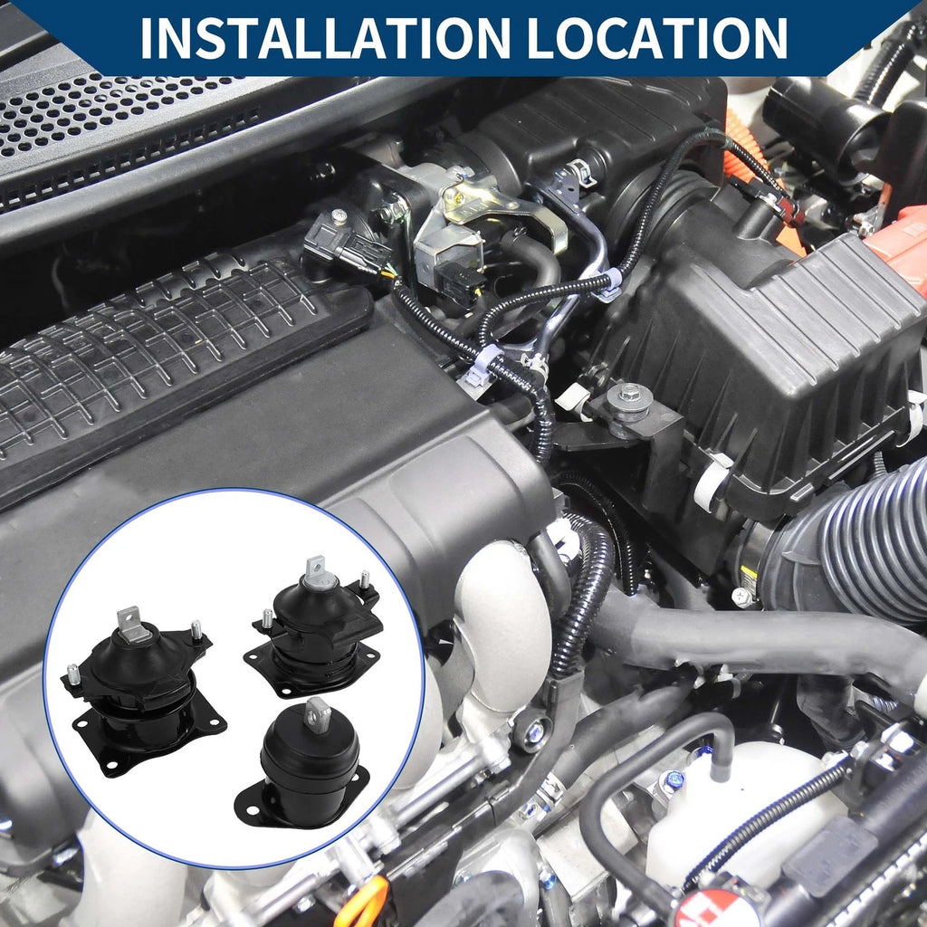Engine Motor Mount Set for Honda Accord (2003–2007)
