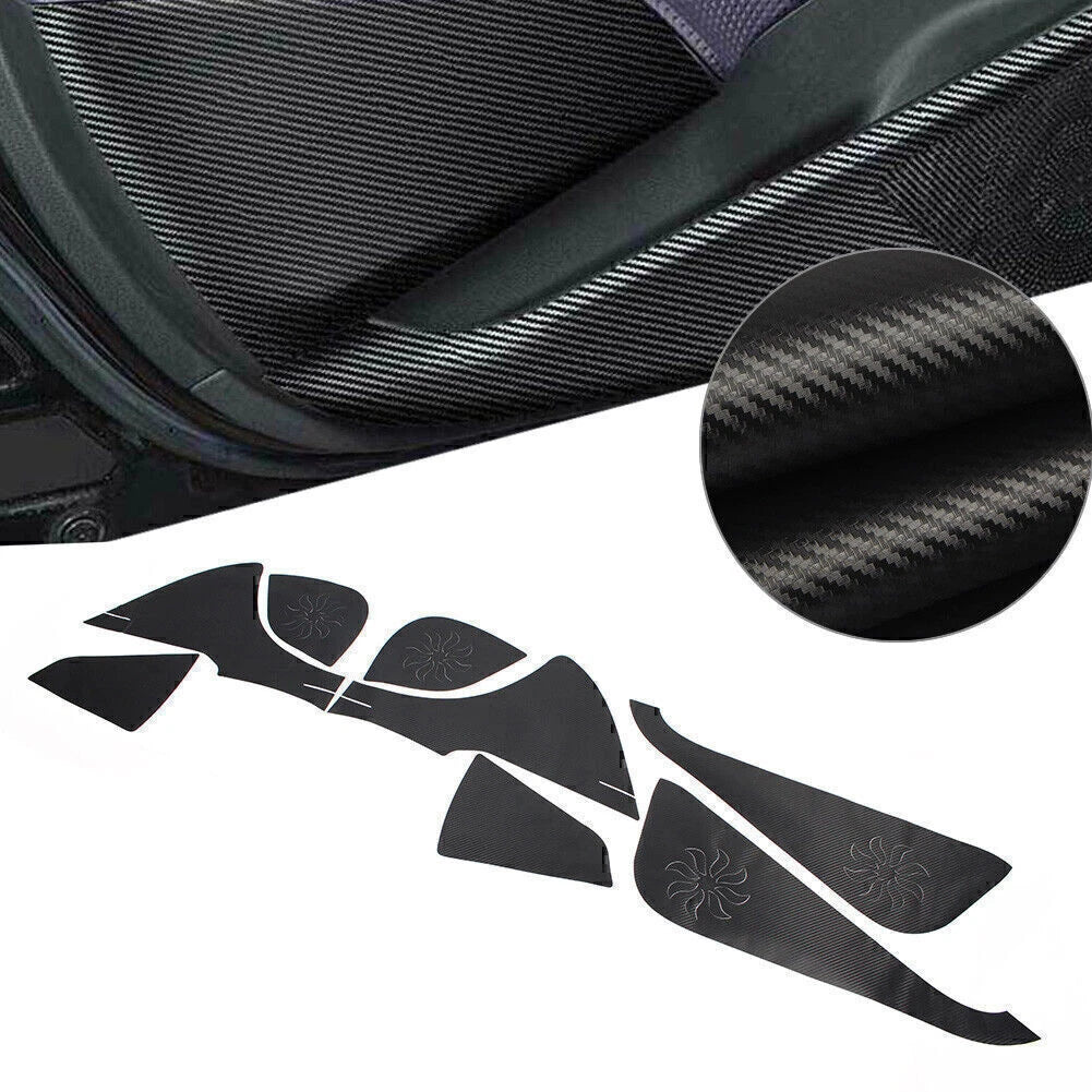 8 Pcs Car Door Anti Kick Pad Protection Covers for Toyota CHR (2016-2022)