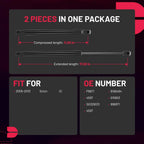 2PCS Rear Hatch Gas Springs Struts for Scion tC (2005–2010)