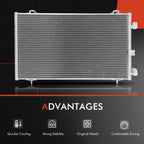 Radiator & AC Condenser Cooling Kit for Pontiac Vibe 2009-2010