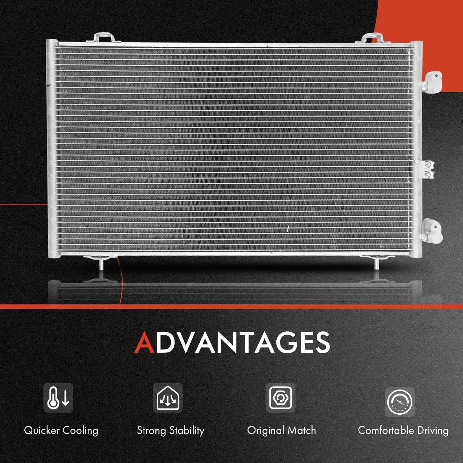 Radiator & AC Condenser Cooling Kit for Pontiac Vibe 2009-2010