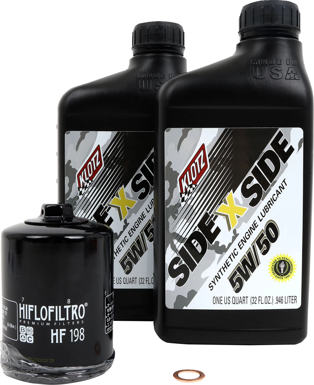 Oil Change Kit for Polaris (5W/50 KU-108)