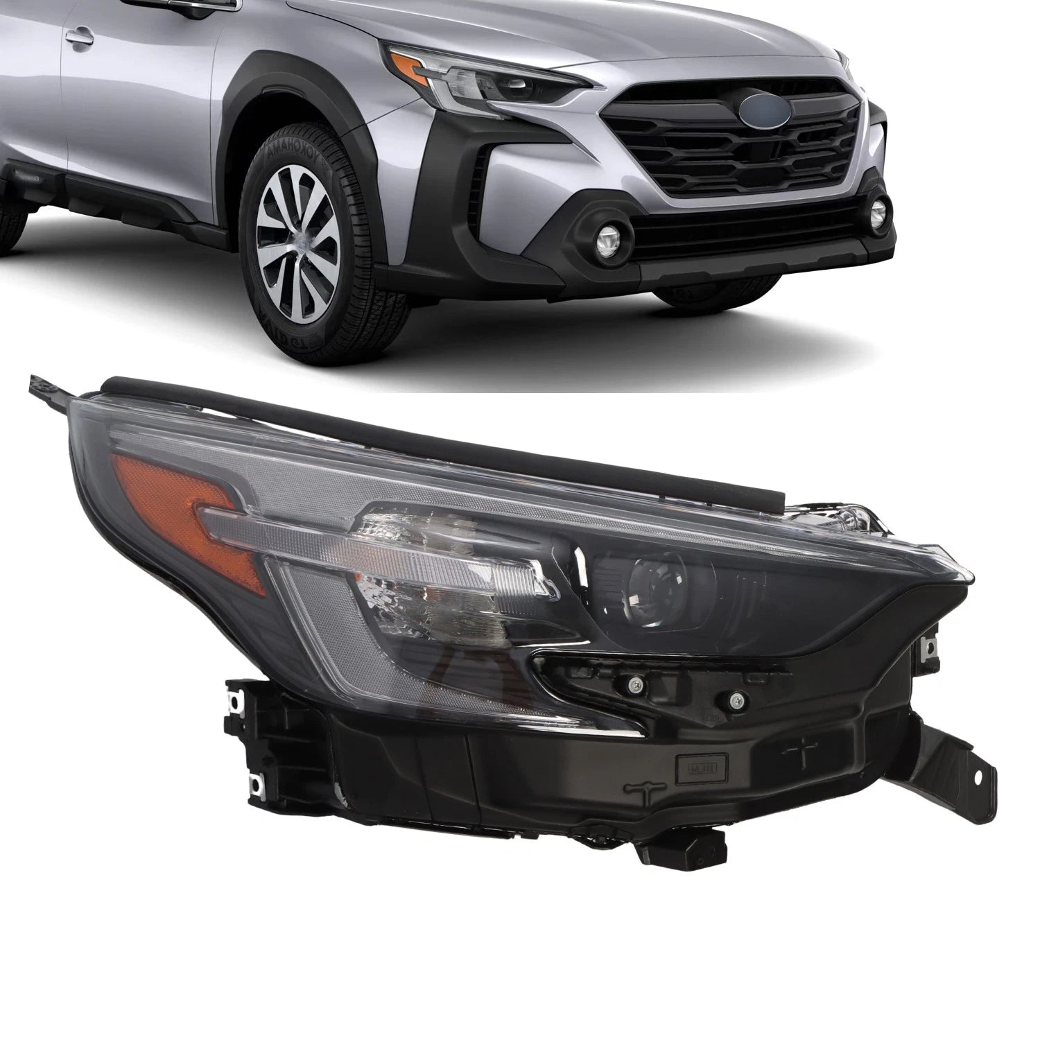 LED Headlight Assembly Right Passenger Side for Subaru Legacy Outback (2023–2025)