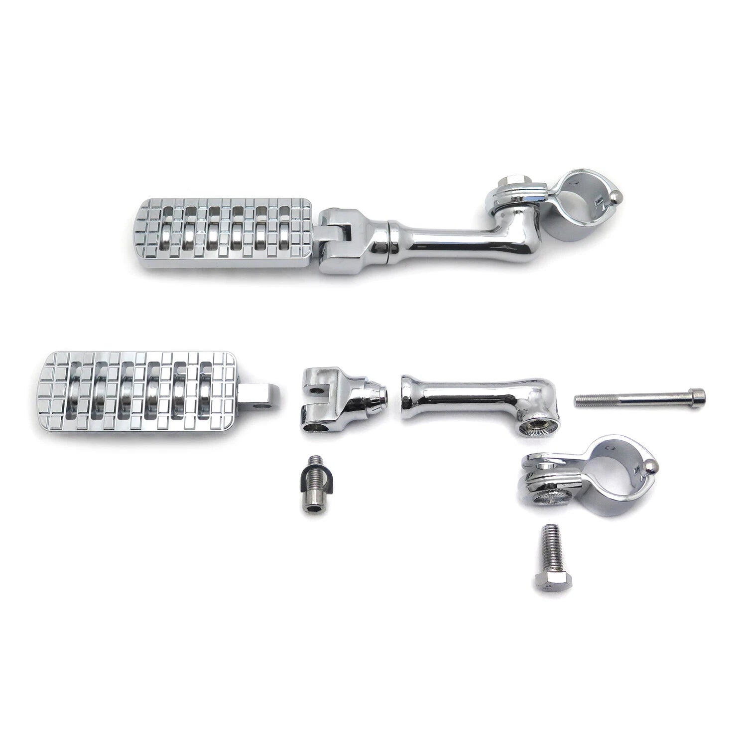 Racing Dominator CNC Footpeg 1.25" Arched Clamp for Harley Street 500 750 (2015–2020)
