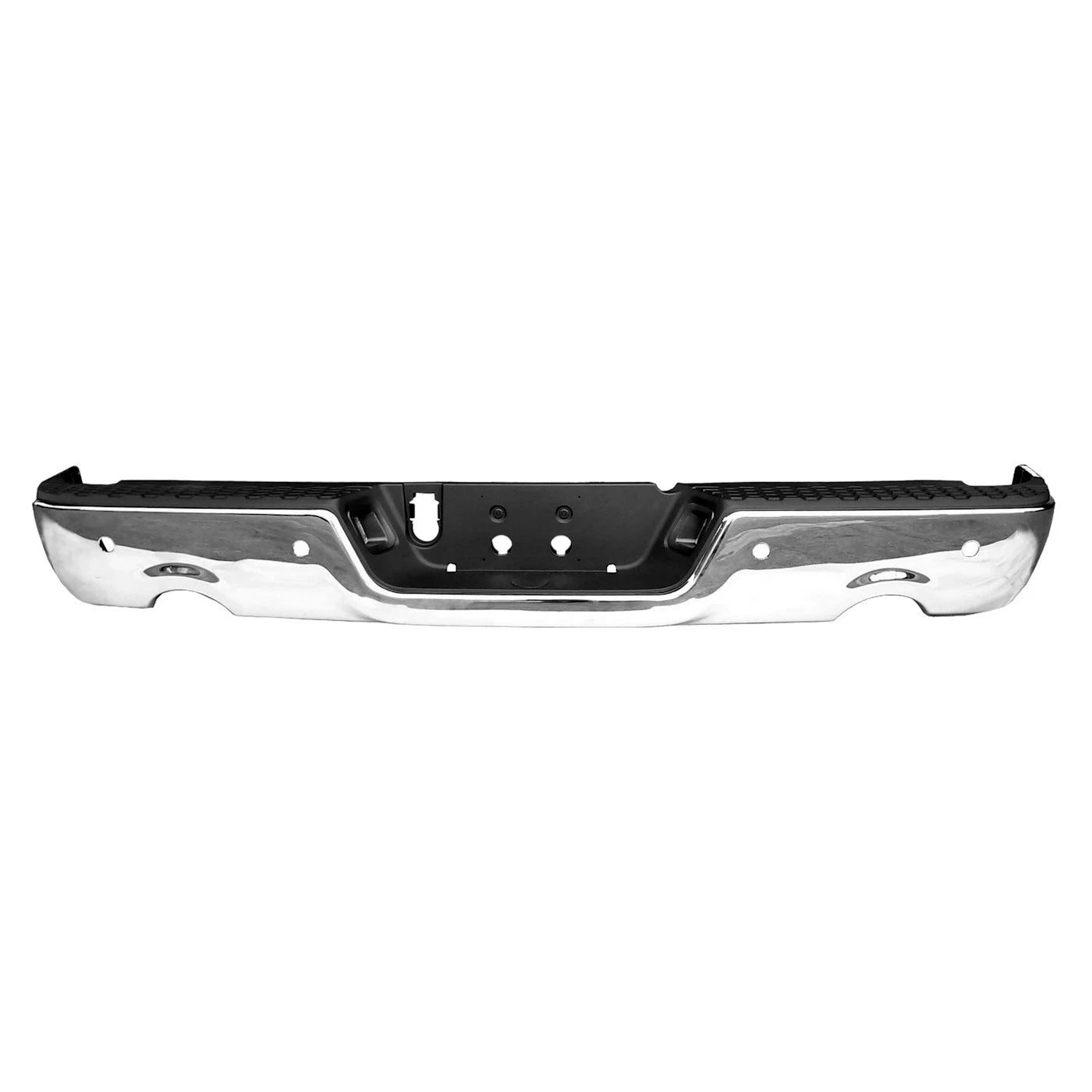 Step Bumper for Ram 1500 (2011–2018) Rear with Dual Exhaust Chrome