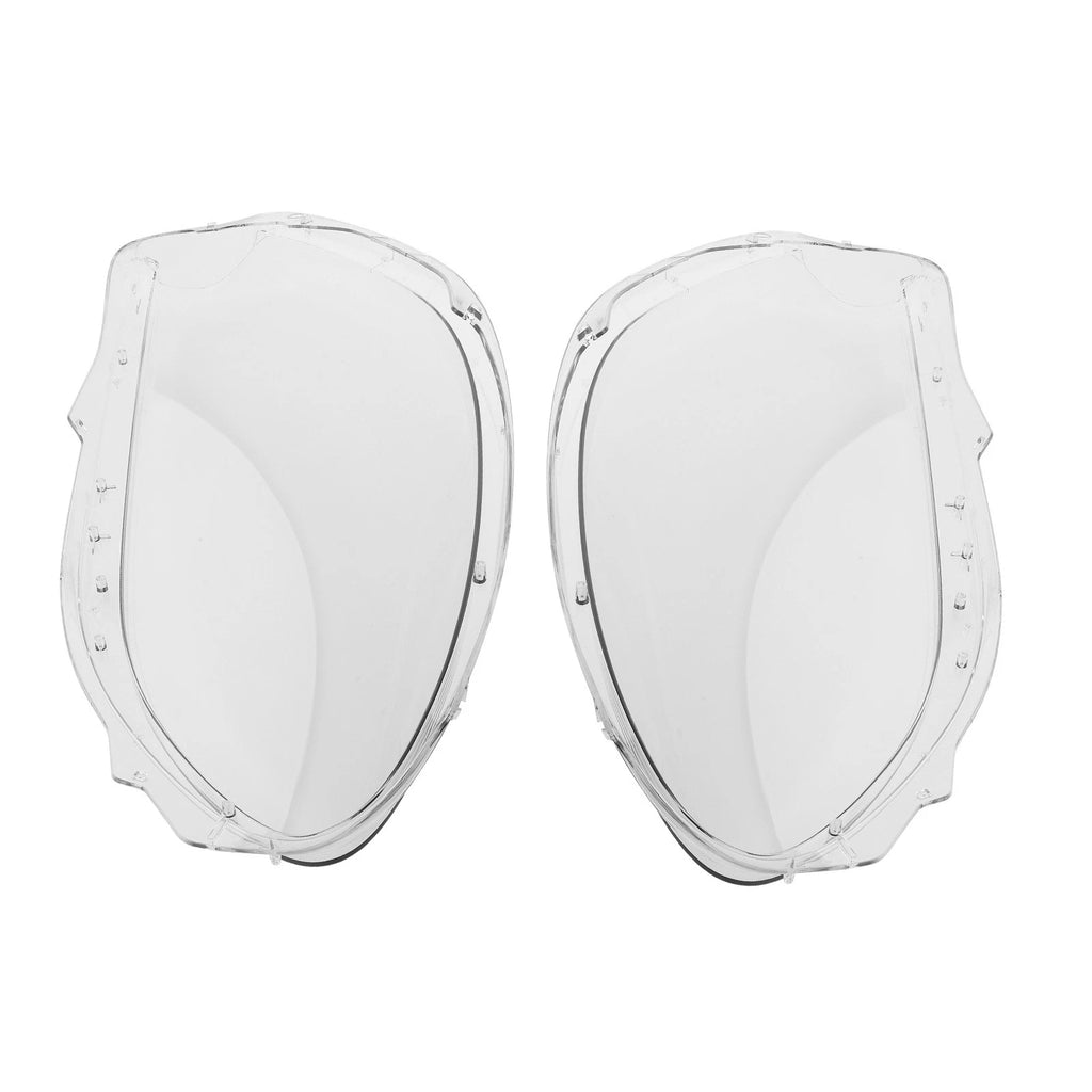 Clear PC Headlamp Headlight Lens Cover For Porsche Macan 2015-2018 Left+Right