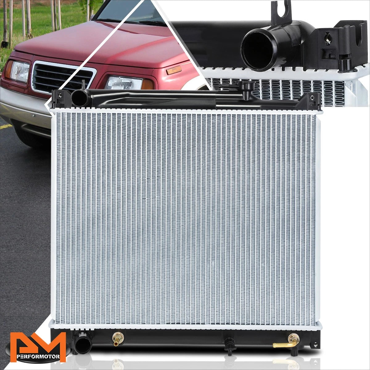 Aluminum OE Radiator for Suzuki Sidekick/Grand Vitara (1996–2004) DPI-2087