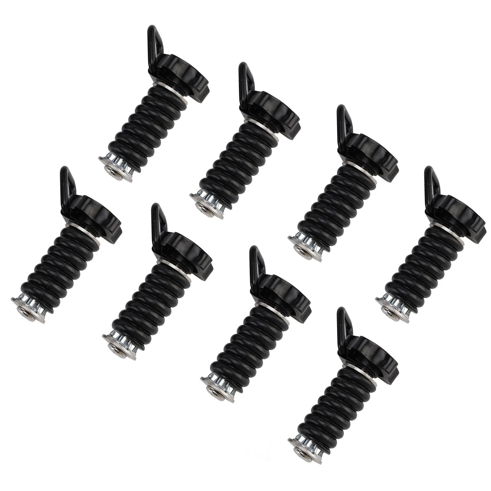 Set of 4 Flexible Loop Tie Down Anchors for RZR Sportsman Ace (2013–2025)