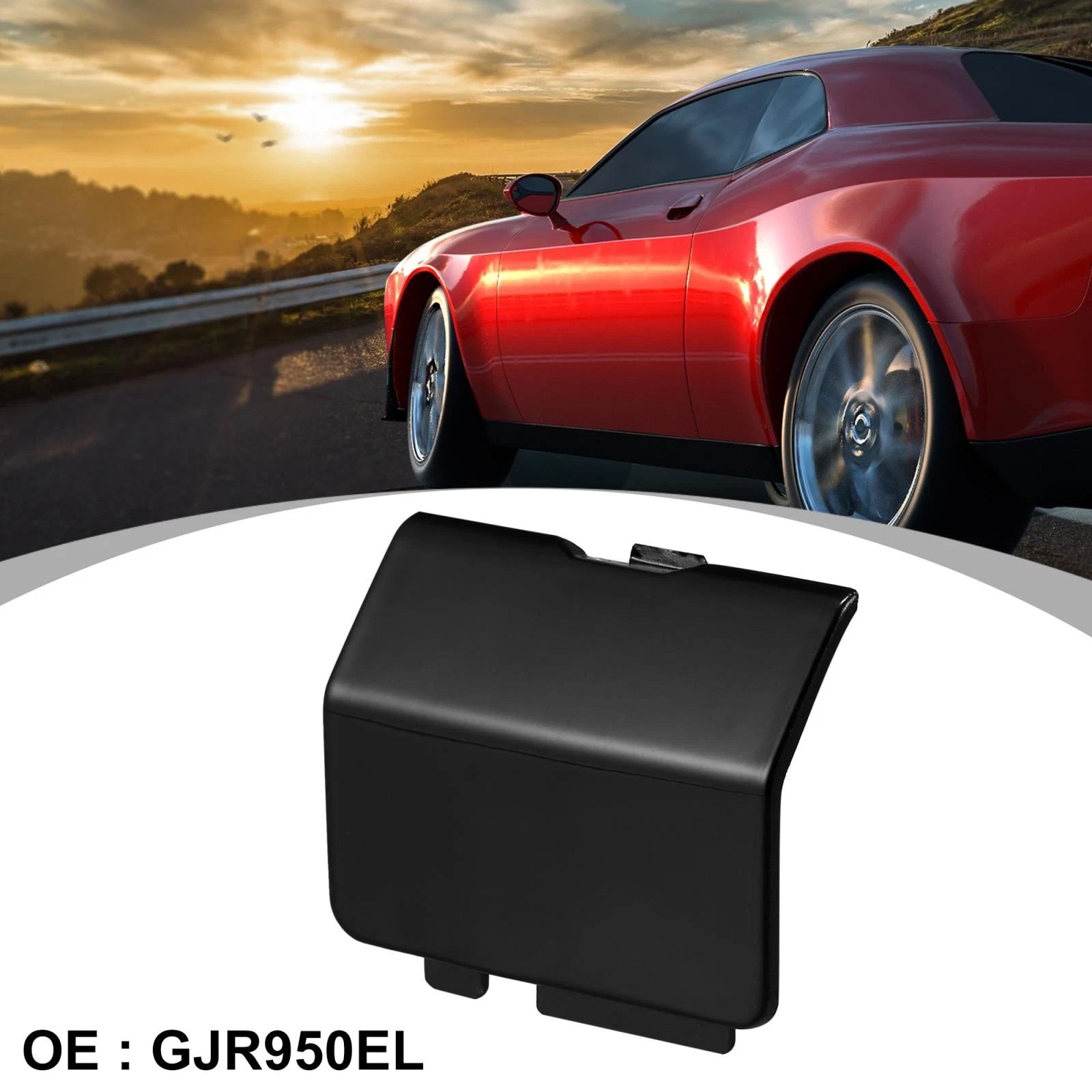 Rear Left Bumper Tow Hook Eye Cover GJR950EL1 for Mazda 6 (2013–2021)