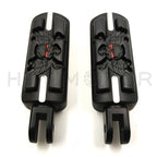 Skull Pirate Footpegs for Harley FXBB FXBR FXBRS FXLR (2018–2023)