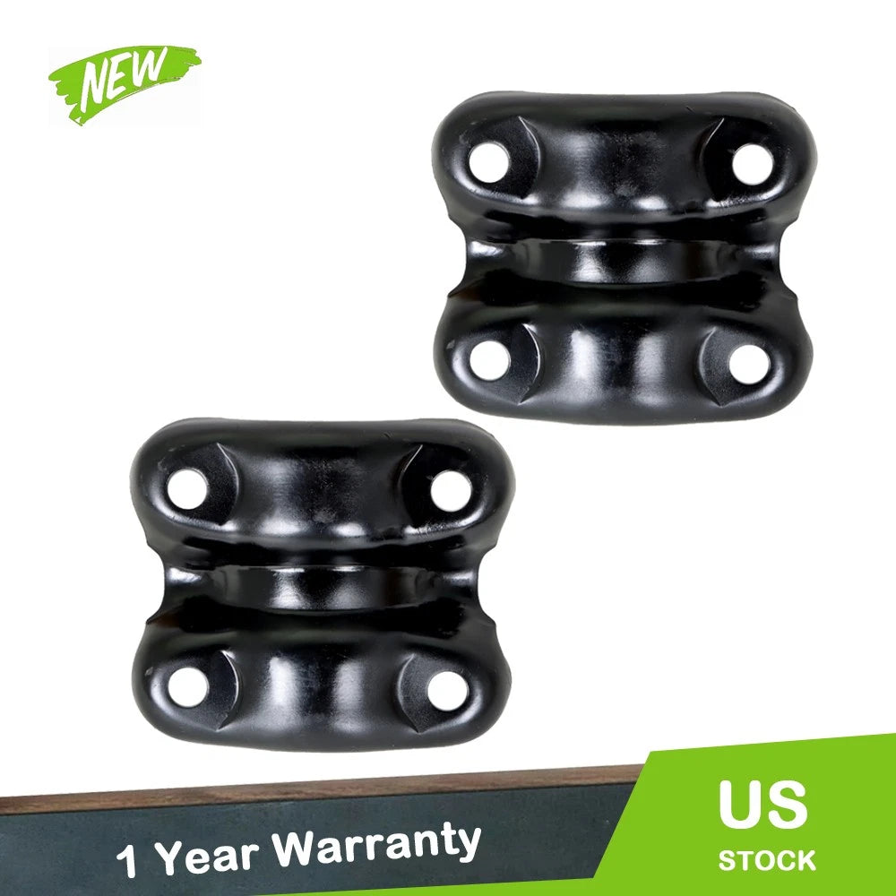 2Pcs Rear Suspension U-Bolt Plate for Chevy GMC C3500 (1988–2000)