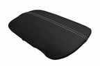 Leather Console Lid Armrest Cover for Ford Mustang (2015–2020) Black Beige