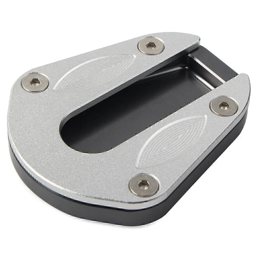 Gray Support Foot Side Stand Enlarger Pad for BENELLI TRK 502 (2017-2023)