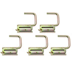 Set of 5 J Hooks for Cargo Tie Down Systems