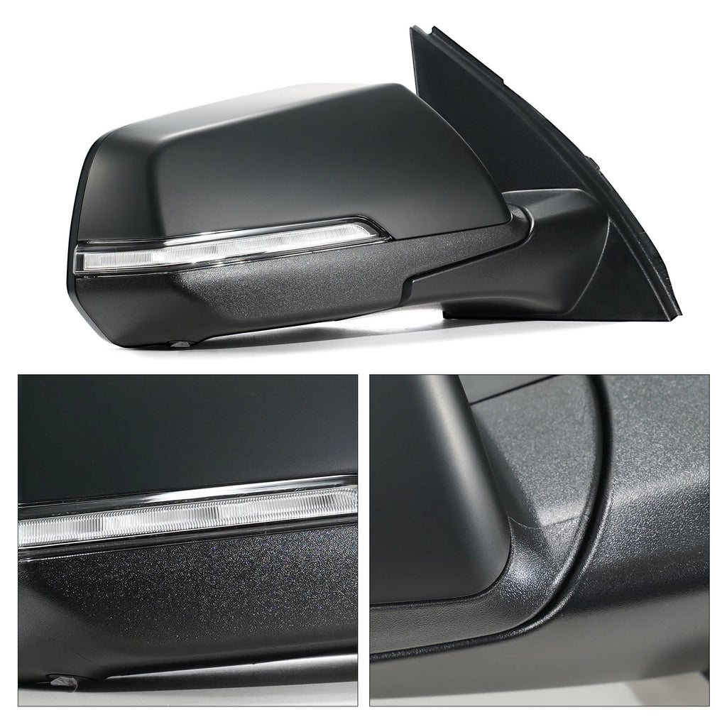 Side Mirror for Chevy Traverse (2022–2024) W/Turn Signal, Camera, BSD 8 Pin Right